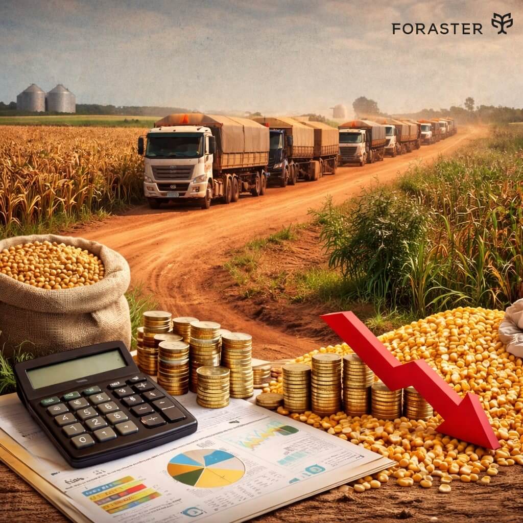 Frete Mínimo Encarece o Agro e Ameaça a Competitividade do Brasil, Alerta Aprosoja Mato Grosso Aprosoja MT alerta que piso mínimo do frete amplia custos e compromete a competitividade do agro. Entidade aponta falhas na metodologia da ANTT e reforça que o tabelamento ignora a lógica de mercado, penalizando produtores, caminhoneiros autônomos e cadeia logística.
A Associação dos Produtores de Soja e Milho de Mato Grosso (Aprosoja MT) voltou a manifestar preocupação com os impactos do piso mínimo do frete rodoviário sobre a competitividade do agronegócio brasileiro nesta quinta-feira (22.01). Segundo a entidade, a metodologia atualmente adotada apresenta inconsistências estruturais relevantes, desconsidera a dinâmica real do mercado, ampliando custos logísticos, especialmente em estados produtores como Mato Grosso.
Criada em 2018, a Política Nacional de Pisos Mínimos do Transporte Rodoviário de Cargas surgiu como uma medida emergencial para encerrar a paralisação dos caminhoneiros que, à época, paralisou o país. No entanto, passados mais de seis anos, o setor produtivo avalia que o modelo não foi modernizado e passou a gerar distorções permanentes. A Aprosoja MT destaca que o atual tabelamento impõe um piso que não respeita a livre iniciativa, a livre concorrência e a liberdade de preços, princípios assegurados pela Constituição Federal.
Para o presidente da Aprosoja MT, Lucas Costa Beber, os efeitos do piso mínimo do frete se manifestam em um cenário já marcado por gargalos estruturais históricos, como a falta de capacidade de armazenagem.
“A armazenagem, sem dúvida nenhuma, é o grande gargalo que temos da agricultura brasileira. Hoje, no estado do Mato Grosso, o maior estado produtor, nós conseguimos armazenar menos da metade da nossa produção e menos da metade desse armazenamento está na mão dos produtores”, afirmou. Segundo ele, a ausência de armazéns força o produtor a escoar a produção no pico da safra, elevando o custo do transporte de grãos em função da concentração da demanda por frete nesse período.
Outro ponto destacado é que o piso mínimo afeta o frete de retorno e ignora a sazonalidade típica do agronegócio. Tradicionalmente, o frete de retorno mais barato ajudava a equilibrar os custos no transporte de fertilizantes e outros insumos. Com o tabelamento, essa lógica deixa de existir, elevando o custo de produção. “O próprio CADE já reconheceu que o frete mínimo gera efeitos semelhantes aos de formação de cartel, ou seja, impacta todo o mercado. O frete mínimo desconsidera vários aspectos da realidade do nosso país, e esse aumento de custo não é absorvido pelo governo, mas pelo produtor, que não consegue repassá-lo no preço do seu produto”, disse Lucas Costa Beber. “Esse frete acaba encarecendo e a sazonalidade é desconsiderada”, completou.
A entidade também chama atenção para falhas técnicas da metodologia da Agência Nacional de Transportes Terrestres (ANTT), como o cálculo de depreciação baseado em caminhões novos, quando a idade média da frota brasileira supera 15 anos, e a priorização de critérios ligados ao número de eixos e à distância, em detrimento da tonelagem efetivamente transportada. Na prática, isso favorece veículos de grande porte e reduz a competitividade de caminhoneiros autônomos que operam caminhões de menor capacidade. “Esses caminhoneiros, com caminhões de sete ou quatro eixos, ou LS acabam perdendo a competitividade”, explica.
Atualmente, a ANTT conduz um processo de revisão da metodologia do piso mínimo do frete, que incluiu audiência pública e a apresentação de estudos técnicos, como o desenvolvido pela Esalq-Log com apoio da Aprosoja MT e de outras entidades. No entanto, a própria agência já informou que a atualização prevista para ser publicada até 20 de janeiro não conseguirá incorporar essas contribuições, justamente no pico da safra. Para a Aprosoja MT, isso representa mais um fator de perda de competitividade. “A produção brasileira mais uma vez vai ser lesada pela ineficiência e pela morosidade do Estado”, afirmou.
O tema também está sob análise do Supremo Tribunal Federal (STF), que discute a constitucionalidade da política. A expectativa do setor é que a Corte considere os impactos econômicos e concorrenciais do tabelamento. “Porque senão o Brasil cada vez vai perder mais competitividade no mercado internacional e os nossos concorrentes vão abocanhar o mercado, exportar mais e gerar mais divisas para os seus países, algo que o Brasil poderia estar usufruindo”, concluiu o presidente da Aprosoja MT.
A Aprosoja Mato Grosso reforça que não é contrária à remuneração justa do transporte rodoviário, mas defende um modelo que reflita a realidade operacional do país, respeite a livre concorrência e promova equilíbrio entre produtores, caminhoneiros e consumidores, sem comprometer a eficiência logística e a segurança alimentar nacional.
Original de Notícias Agrícolas
Jurídico, Gestão, Inovação e Tecnologia são os quatro pilares de consultoria e assessoria no Agronegócio da Foraster Agrointeligência.
Contato@foraster.com.br
Foraster.com.br