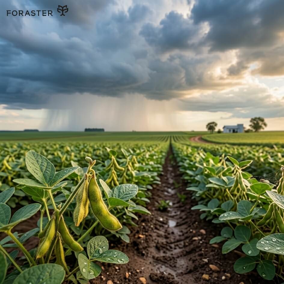 An&aacute;lise de todas as safras de soja desde 2000 mostra que o fen&ocirc;meno tende a favorecer o vigor das lavouras no Sul, e aumenta o risco clim&aacute;tico em Mato Grosso e Goi&aacute;s.

A import&acirc;ncia da soja para o Brasil dispensa apresenta&ccedil;&otilde;es. Trata-se da principal cultura agr&iacute;cola do pa&iacute;s, com peso direto na renda do produtor, na balan&ccedil;a comercial, na demanda por fretes, armazenagem, insumos e no funcionamento de boa parte da cadeia do agroneg&oacute;cio. Por isso, qualquer sinal de mudan&ccedil;a no clima durante a safra naturalmente ganha aten&ccedil;&atilde;o.

Nos &uacute;ltimos meses, tamb&eacute;m n&atilde;o faltaram textos sobre forma&ccedil;&atilde;o de um super El Ni&ntilde;o no Pac&iacute;fico. O tema j&aacute; entrou no radar do mercado, dos produtores e dos analistas, principalmente porque o fen&ocirc;meno costuma alterar o padr&atilde;o de chuvas no Brasil durante a primavera e o ver&atilde;o.

O problema &eacute; que boa parte da discuss&atilde;o costuma parar na constata&ccedil;&atilde;o mais &oacute;bvia: &ldquo;El Ni&ntilde;o pode afetar a safra&rdquo;. Isso &eacute; verdade, mas diz pouco. A pergunta relevante &eacute; outra: afeta onde, de que forma e com que intensidade?

Foi com esse objetivo que esta an&aacute;lise comparou 25 safras de soja, separando anos de El Ni&ntilde;o, La Ni&ntilde;a e neutralidade, para observar como o vigor das lavouras respondeu nos principais estados produtores do Brasil.

Relembrando rapidamente o que &eacute; ENSO

Antes de avan&ccedil;ar para os dados, vale relembrar rapidamente o que &eacute; o ENSO, sigla usada para descrever as varia&ccedil;&otilde;es de temperatura no Oceano Pac&iacute;fico equatorial. Quando essa regi&atilde;o do oceano fica mais quente que o normal, temos o El Ni&ntilde;o. Quando fica mais fria, temos a La Ni&ntilde;a. Quando as temperaturas ficam pr&oacute;ximas da m&eacute;dia, o cen&aacute;rio &eacute; considerado neutro.

Essas mudan&ccedil;as na temperatura do Pac&iacute;fico alteram a circula&ccedil;&atilde;o atmosf&eacute;rica e, com isso, influenciam o padr&atilde;o de chuvas e temperaturas em diferentes regi&otilde;es do Brasil.

De forma geral, anos de El Ni&ntilde;o costumam estar associados a maior volume de chuvas na regi&atilde;o Sul, temperaturas mais elevadas e maior risco de irregularidade das precipita&ccedil;&otilde;es no Centro-Oeste, al&eacute;m de atraso no in&iacute;cio da esta&ccedil;&atilde;o chuvosa e maior risco de seca em &aacute;reas do Norte e do Nordeste. A La Ni&ntilde;a, por sua vez, tende a provocar efeitos opostos nessas mesmas regi&otilde;es.

O ponto central, por&eacute;m, &eacute; que o ENSO n&atilde;o determina o que vai acontecer em uma safra espec&iacute;fica. Ele altera probabilidades. Em anos de El Ni&ntilde;o, por exemplo, &eacute; comum chover melhor no Sul, mas isso n&atilde;o impede que alguma regi&atilde;o do Rio Grande do Sul enfrente estiagem. Da mesma forma, um El Ni&ntilde;o n&atilde;o significa, automaticamente, quebra de safra no Centro-Oeste.

Por isso, olhar apenas uma safra pode levar a conclus&otilde;es erradas. Mas, quando v&aacute;rias safras s&atilde;o comparadas em conjunto, separando anos de El Ni&ntilde;o, La Ni&ntilde;a e neutralidade, as tend&ecirc;ncias m&eacute;dias ficam claras.

M&eacute;todo

Para avaliar a rela&ccedil;&atilde;o entre ENSO e vigor das lavouras, a an&aacute;lise utilizou o EVI (Enhanced Vegetation Index, ou &Iacute;ndice de Vegeta&ccedil;&atilde;o Aprimorado), um indicador de sensoriamento remoto usado para medir a sa&uacute;de, a densidade e o vigor da vegeta&ccedil;&atilde;o. Em termos pr&aacute;ticos, quanto maior o EVI, mais verde e ativa tende a estar a lavoura, quanto menor, maior o ind&iacute;cio de estresse ou perda de vigor.

O recorte considerou cinco dos principais estados produtores de soja do Brasil: Paran&aacute;, Mato Grosso, Rio Grande do Sul, Mato Grosso do Sul e Goi&aacute;s. Al&eacute;m da relev&acirc;ncia produtiva, esses estados t&ecirc;m uma caracter&iacute;stica importante para este tipo de an&aacute;lise, j&aacute; possuindo &aacute;reas consolidadas de soja no in&iacute;cio dos anos 2000, o que permite comparar uma s&eacute;rie longa com menor distor&ccedil;&atilde;o.

Para evitar confundir o efeito do clima com o efeito da abertura de novas &aacute;reas agr&iacute;colas, a coleta do EVI foi restrita aos talh&otilde;es que j&aacute; eram classificados como soja em 2000 e continuaram sendo soja em 2024, segundo o MapBiomas. Ou seja, a compara&ccedil;&atilde;o foi feita sempre sobre uma base relativamente est&aacute;vel de &aacute;reas produtivas, e n&atilde;o sobre regi&otilde;es que passaram a produzir soja apenas nos anos recentes.

Com isso, a an&aacute;lise observa como o vigor m&eacute;dio dessas mesmas &aacute;reas variou ao longo de 25 safras, separando os anos entre El Ni&ntilde;o, La Ni&ntilde;a e neutralidade. O objetivo n&atilde;o &eacute; avaliar cada propriedade individualmente, mas identificar se existe um padr&atilde;o estadual m&eacute;dio de resposta das lavouras aos diferentes cen&aacute;rios do ENSO.

A figura 1 mostra a &aacute;rea est&aacute;vel com soja considerada na an&aacute;lise, com destaque para os estados selecionados.

Figura 1.&nbsp;
&Aacute;rea com soja considerada na an&aacute;lise



O EVI foi analisado nos meses de dezembro e janeiro, fase em que a soja est&aacute;, em geral, entre o crescimento vegetativo e o enchimento de gr&atilde;os, per&iacute;odo decisivo para a forma&ccedil;&atilde;o da produtividade.

A classifica&ccedil;&atilde;o de cada safra foi feita com base na tabela oficial da NOAA, que acompanha a temperatura do Pac&iacute;fico equatorial pelo &iacute;ndice ONI, durante o per&iacute;odo dezembro-janeiro-fevereiro.

Das 25 safras analisadas, 9 foram de El Ni&ntilde;o, 5 neutras e 11 de La Ni&ntilde;a. Com essa divis&atilde;o, foi poss&iacute;vel comparar o vigor m&eacute;dio das lavouras em cada cen&aacute;rio clim&aacute;tico.

O que os n&uacute;meros mostram

A tabela 1 resume o vigor m&eacute;dio da lavoura em cada estado, separado pelos tr&ecirc;s grupos. Lembre que a escala vai de zero a um, quanto maior, mais verde e saud&aacute;vel estava a lavoura na m&eacute;dia daquele grupo de safras.

Tabela 1.&nbsp;
Vigor m&eacute;dio da soja (EVI dez-jan) por estado e grupo ENSO.

Estado&nbsp;&nbsp; &nbsp;La Ni&ntilde;a (n=11)&nbsp;&nbsp; &nbsp;Neutro (n=5)&nbsp;&nbsp; &nbsp;El Ni&ntilde;o (n=9)&nbsp;&nbsp; &nbsp;Diferen&ccedil;a El Ni&ntilde;o &minus; La Ni&ntilde;a
&nbsp; &nbsp; RS&nbsp; &nbsp; &nbsp; &nbsp; &nbsp; &nbsp;0,466&nbsp; &nbsp; &nbsp; &nbsp; &nbsp; &nbsp; &nbsp; &nbsp; &nbsp; &nbsp;0,482&nbsp; &nbsp; &nbsp; &nbsp; &nbsp; &nbsp; &nbsp; &nbsp; &nbsp;0,505&nbsp; &nbsp; &nbsp; &nbsp; &nbsp; &nbsp; &nbsp; &nbsp;+0,039 (+8%) &rarr; El Ni&ntilde;o favorece o Sul
&nbsp; &nbsp; PR&nbsp; &nbsp; &nbsp; &nbsp; &nbsp; &nbsp;0,600&nbsp; &nbsp; &nbsp; &nbsp; &nbsp; &nbsp; &nbsp; &nbsp; &nbsp; &nbsp;0,634&nbsp; &nbsp; &nbsp; &nbsp; &nbsp; &nbsp; &nbsp; &nbsp;&nbsp; 0,621&nbsp; &nbsp; &nbsp; &nbsp; &nbsp; &nbsp; &nbsp; &nbsp;+0,021 (+3%) &rarr; sinal fraco
&nbsp; &nbsp; MS&nbsp; &nbsp; &nbsp; &nbsp; &nbsp;&nbsp;0,619&nbsp; &nbsp; &nbsp; &nbsp; &nbsp; &nbsp; &nbsp; &nbsp; &nbsp; &nbsp; 0,620&nbsp; &nbsp; &nbsp; &nbsp; &nbsp; &nbsp; &nbsp; &nbsp; &nbsp;0,600&nbsp; &nbsp; &nbsp; &nbsp; &nbsp; &nbsp; &nbsp;&nbsp; &minus;0,019 (&minus;3%) &rarr; sinal fraco
&nbsp; &nbsp; GO&nbsp; &nbsp; &nbsp; &nbsp; &nbsp; 0,639&nbsp; &nbsp; &nbsp; &nbsp; &nbsp; &nbsp; &nbsp; &nbsp; &nbsp; &nbsp; 0,590&nbsp; &nbsp; &nbsp; &nbsp; &nbsp; &nbsp; &nbsp; &nbsp; &nbsp;0,584&nbsp; &nbsp; &nbsp; &nbsp; &nbsp; &nbsp; &nbsp;&nbsp; &minus;0,055 (&minus;9%) &rarr; La Ni&ntilde;a favorece o CO
&nbsp; &nbsp; MT&nbsp; &nbsp; &nbsp; &nbsp; &nbsp; &nbsp;0,650&nbsp; &nbsp; &nbsp; &nbsp; &nbsp; &nbsp; &nbsp; &nbsp; &nbsp; &nbsp;0,636&nbsp; &nbsp; &nbsp; &nbsp; &nbsp; &nbsp; &nbsp; &nbsp; &nbsp; 0,613&nbsp; &nbsp; &nbsp; &nbsp; &nbsp; &nbsp; &nbsp; &minus;0,037 (&minus;6%) &rarr; La Ni&ntilde;a favorece o CO

Nos dados, o Rio Grande do Sul &eacute; o caso mais claro. Em anos de El Ni&ntilde;o, o EVI m&eacute;dio ficou em 0,505, em anos de La Ni&ntilde;a, caiu para 0,466, diferen&ccedil;a de 8,0%. A rela&ccedil;&atilde;o tamb&eacute;m aparece visualmente na figura 2, em que a tend&ecirc;ncia entre a intensidade do ENSO e o EVI &eacute; positiva, quanto mais aquecido o Pac&iacute;fico, maior tende a ser o vigor m&eacute;dio da soja no estado.

Figura 2.&nbsp;
EVI dez/jan versus intensidade do ENSO, no Rio Grande do Sul.&nbsp;



No Centro-Oeste, o sinal muda de dire&ccedil;&atilde;o. Em Mato Grosso, o EVI m&eacute;dio foi maior em anos de La Ni&ntilde;a do que em anos de El Ni&ntilde;o, 0,650 contra 0,613. A figura 3 mostra essa rela&ccedil;&atilde;o negativa entre o ONI e o EVI, sugerindo que anos de El Ni&ntilde;o tendem a estar associados a condi&ccedil;&otilde;es menos favor&aacute;veis ao vigor da soja no estado. Esse efeito est&aacute; ligado &agrave; irregularidade das chuvas, a temperaturas elevadas ou &agrave; combina&ccedil;&atilde;o dos dois fatores.

Figura 3.&nbsp;
EVI dez/jan versus intensidade do ENSO, em Mato Grosso.



No Paran&aacute; e Mato Grosso do Sul, o sinal &eacute; mais fraco. A diferen&ccedil;a entre os grupos clim&aacute;ticos &eacute; menor e a rela&ccedil;&atilde;o visual com o ONI aparece menos definida, como mostra a figura 3. Isso sugere que, na m&eacute;dia estadual, o ENSO tem influ&ecirc;ncia limitada, possivelmente porque os estados est&atilde;o em uma zona de transi&ccedil;&atilde;o entre os padr&otilde;es clim&aacute;ticos do Sul e do Centro-Oeste.

Figura 3.&nbsp;
EVI dez/jan versus intensidade do ENSO, no Mato Grosso do Sul.&nbsp;



O produtor do Rio Grande do Sul pode trabalhar com a expectativa de uma safra com perfil h&iacute;drico mais favor&aacute;vel do que a m&eacute;dia, n&atilde;o vai chover em todo lugar, mas a probabilidade joga a favor.

J&aacute; o produtor de Mato Grosso e Goi&aacute;s deve dar aten&ccedil;&atilde;o redobrada ao risco de veranico no enchimento de gr&atilde;os. Cuidados como escalonamento da data de semeadura, escolha de variedades mais resistentes a estresse h&iacute;drico e aten&ccedil;&atilde;o &agrave; previs&atilde;o de curto prazo passam a pesar mais. No Paran&aacute; e Mato Grosso do Sul, o efeito esperado &eacute; mais atenuado e outros fatores, como padr&atilde;o de chuvas de curto prazo e manejo tendem a pesar mais.

Ressalta-se que as tend&ecirc;ncias apontadas aqui devem entrar na conta como mais uma informa&ccedil;&atilde;o no planejamento, e n&atilde;o como uma previs&atilde;o certeira.

Original de Scot Consultoria

Jur&iacute;dico, Gest&atilde;o, Inova&ccedil;&atilde;o e Tecnologia s&atilde;o os quatro pilares de consultoria e assessoria no Agroneg&oacute;cio da Foraster Agrointelig&ecirc;ncia.

Contato@foraster.com.br

Foraster.com.br